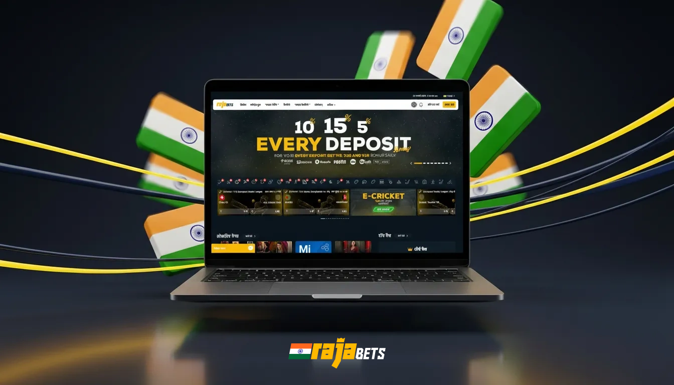 Rajabets India review with sports betting and casino features